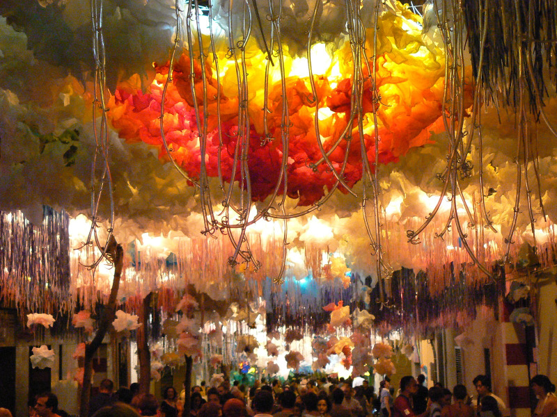 festa-major-de-gracia-in-barcelona-spain